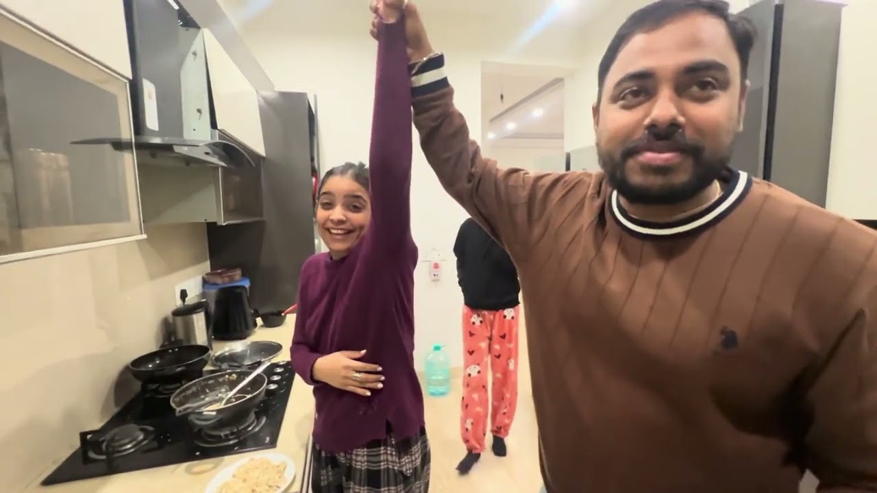 Cooking Challenge with my Wife aur Raat ki Gedi!
