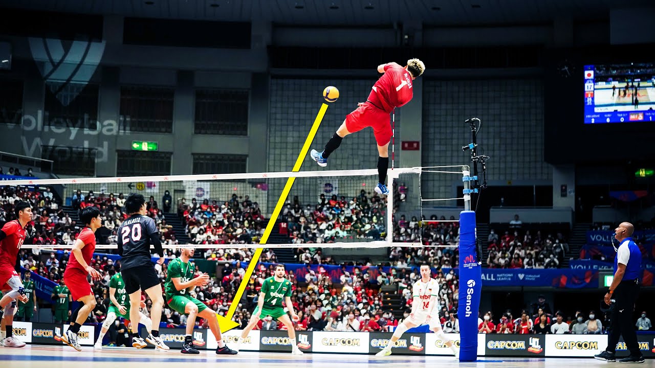Yuji Nishida | Height - 186cm | Spike - 350cm | Monster of the Vertical Jump