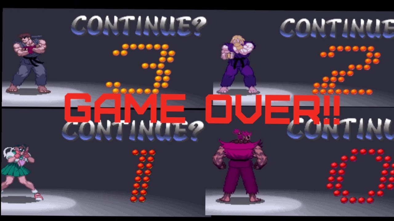 Street Fighter Alpha 2 (GAME OVER)