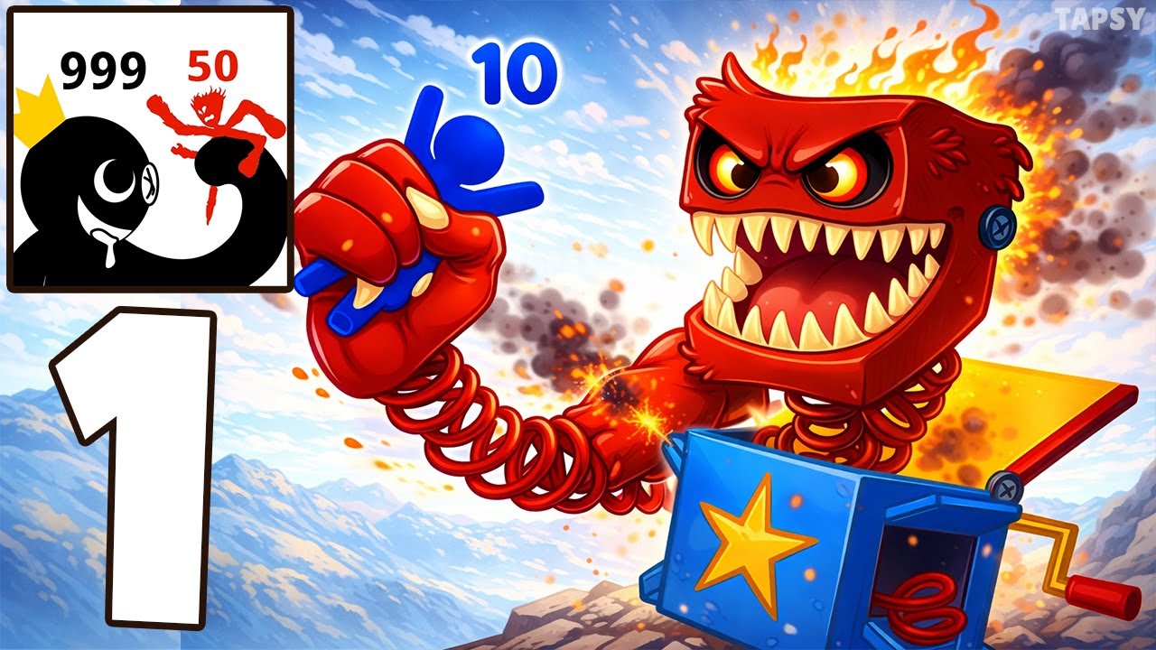 🏰Number.io Stick Tower Defense Gameplay Walkthrough Part 1 &ndash; Smart Defense Strategy (Android,iOS)
