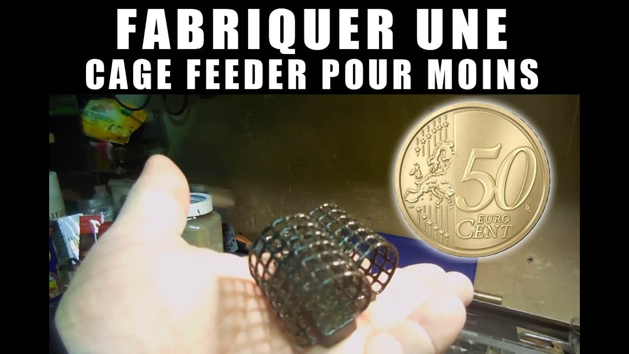 FABRIQUER UNE CAGE FEEDER POUR MOINS DE 50 CENTIMES