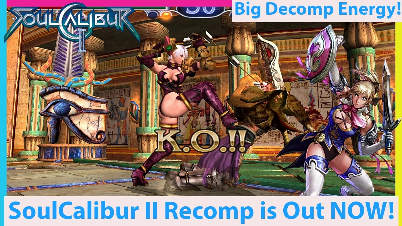 SoulCalibur II Recomp is Out NOW! More GameCube Recomps