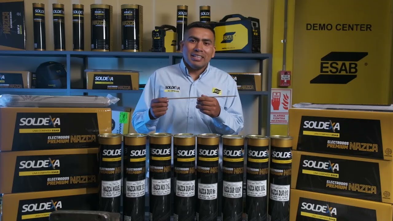 Nazca Electrodos: La l&iacute;nea m&aacute;s completa en soldadura