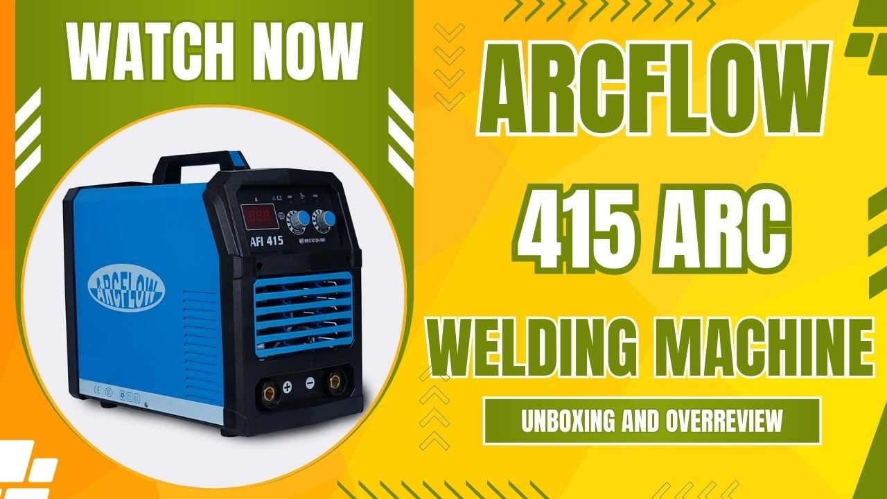 ArcFlow 415 Arc Welding Machine Unboxing & Full Review | Powerful Welding Machine 🔥