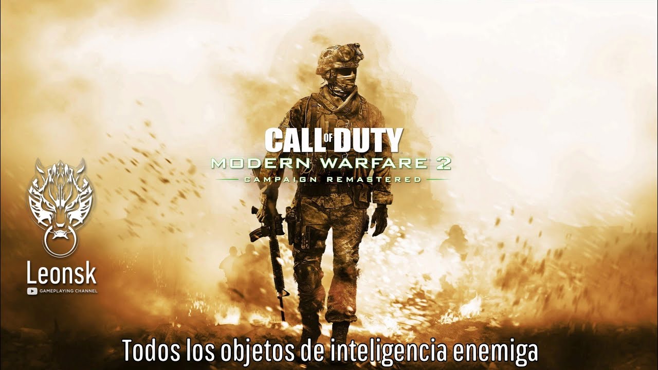 Call of duty Modern Warfare 2 | Todos los objetos de inteligencia enemiga | PS4 | Walkthrough