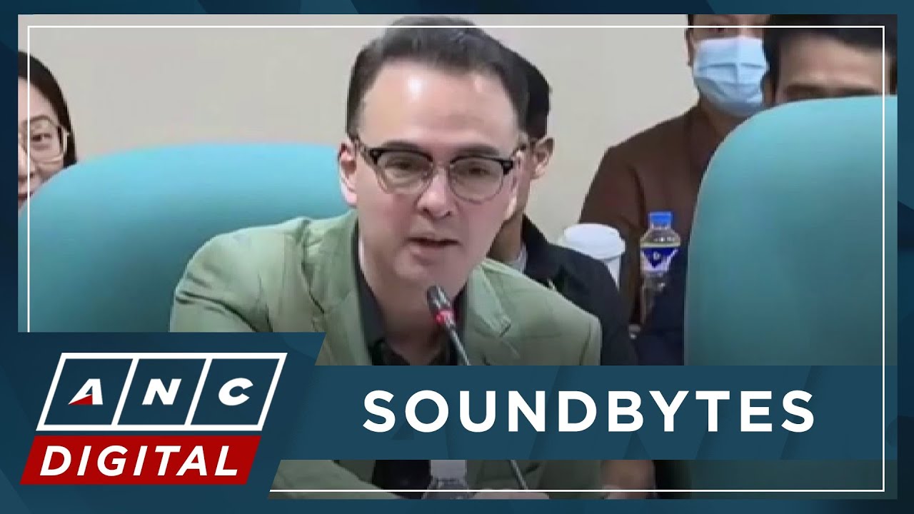 Alan Peter Cayetano asks Vince Dizon: 'Do you know how to rig biddings?' | ANC