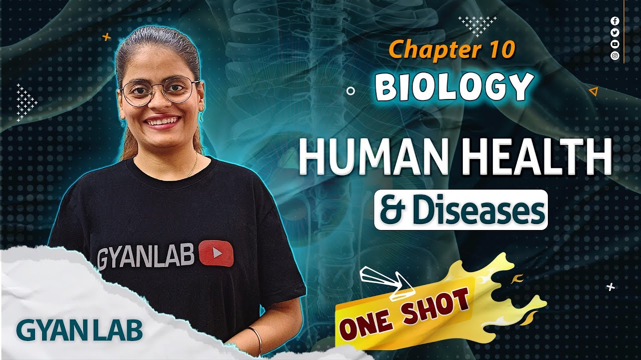 One Shot Lecture | Chp - 10 | Human Health & Diseases | Gyanlab | Anjali Patel #oneshotlecture