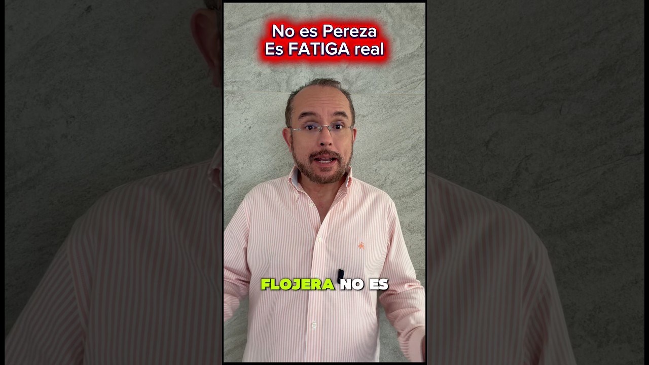 NO ES FLOJERA: ES FATIGA REAL 🧠 #DocSilvaExplica