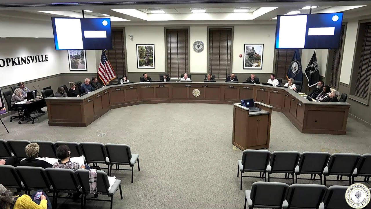 Hopkinsville City Council Meeting - November 4, 2025