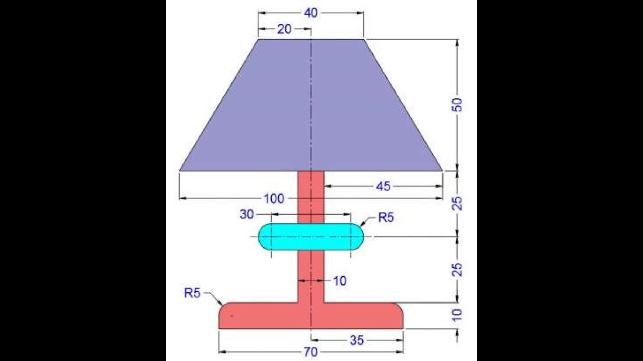 SolidWorks 2D excersise 187