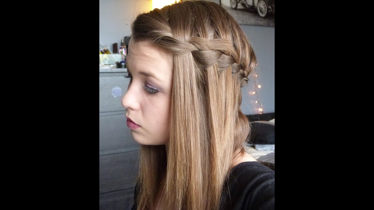 [ Coiffure n°13 ] : Coiffure d'été #4 : Waterfall Braid ou Tresse Cascade !