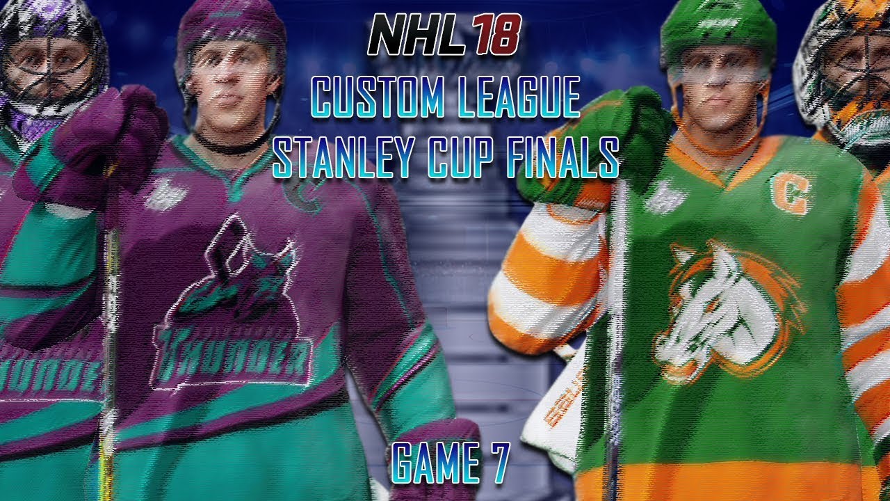 NHL 18 Custom League Carolina Thunder @ New Jersey Broncos R4G7
