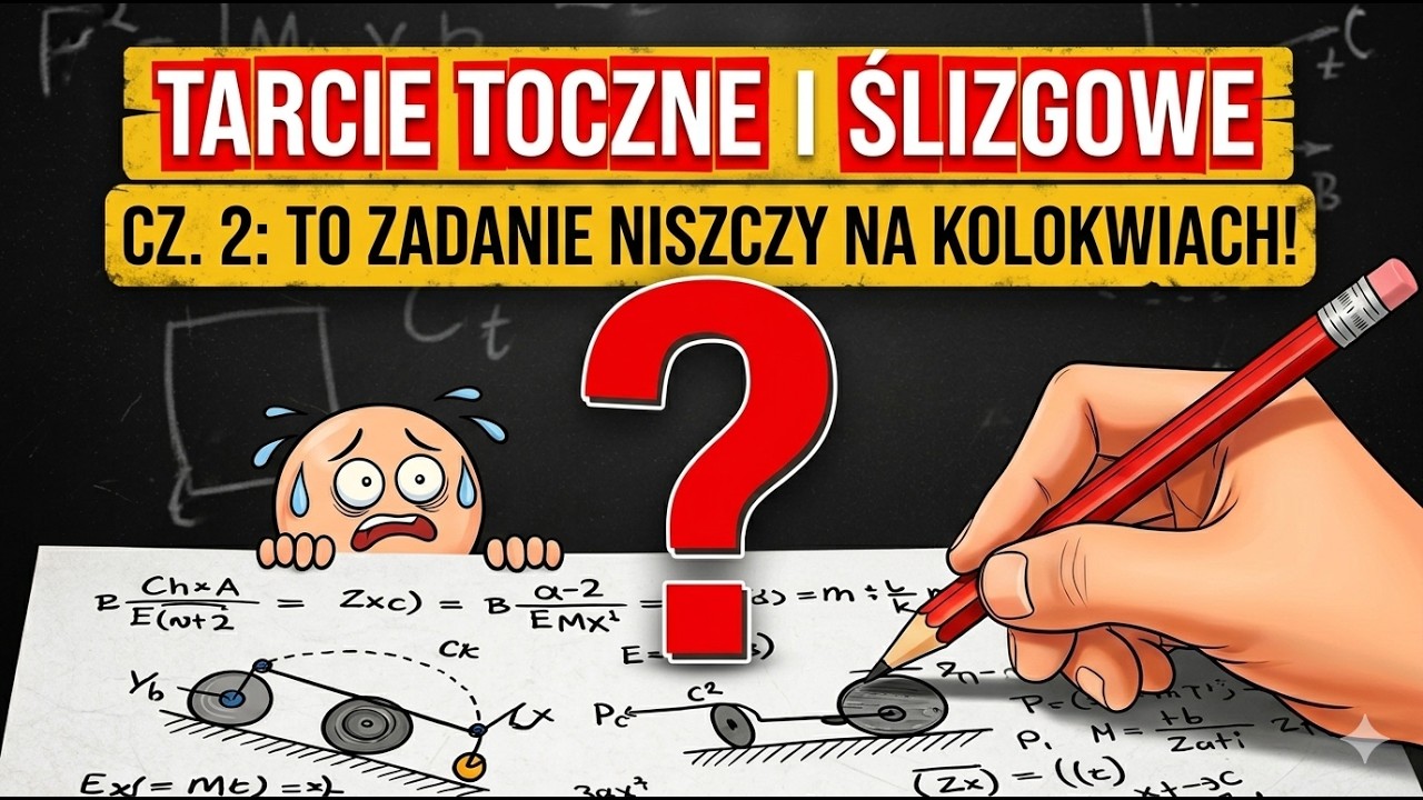 Tarcie toczne i ślizgowe CZ. 2: To zadanie niszczy na kolokwiach!
