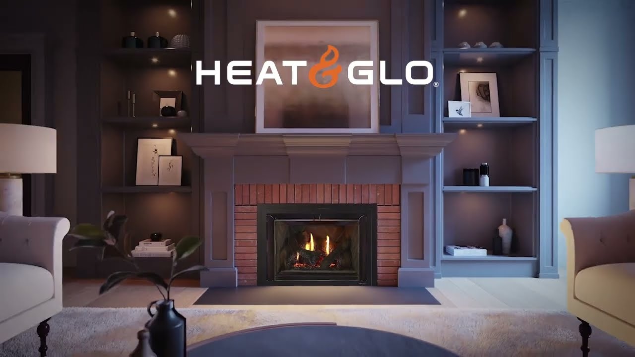 Supreme Gas Fireplace Insert from Heat & Glo