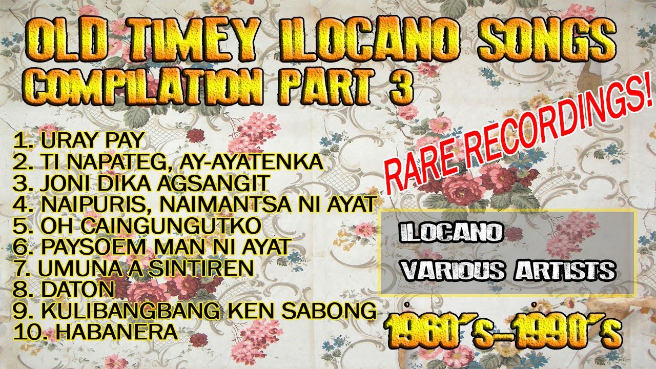 Beautiful 60's 80's Ilocano Love Songs Medley Part 3 - JPG Keys
