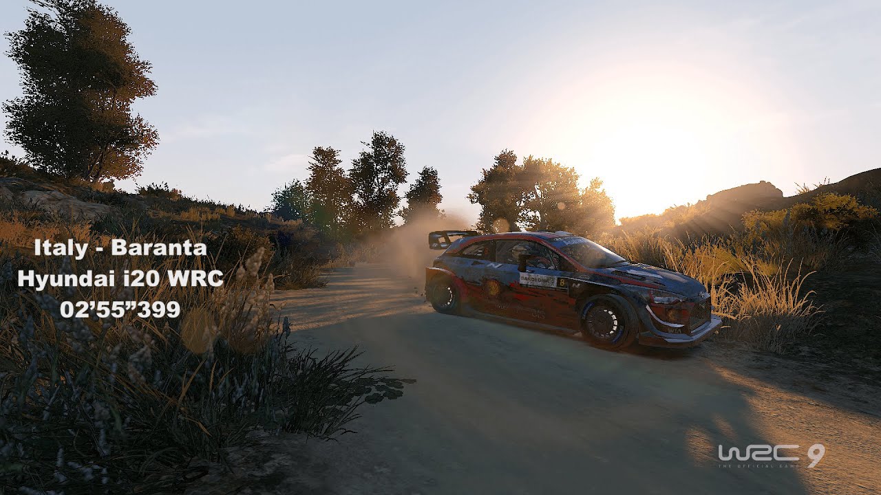 WRC 9 Car Setup | Hyundai i20 WRC | Italy
