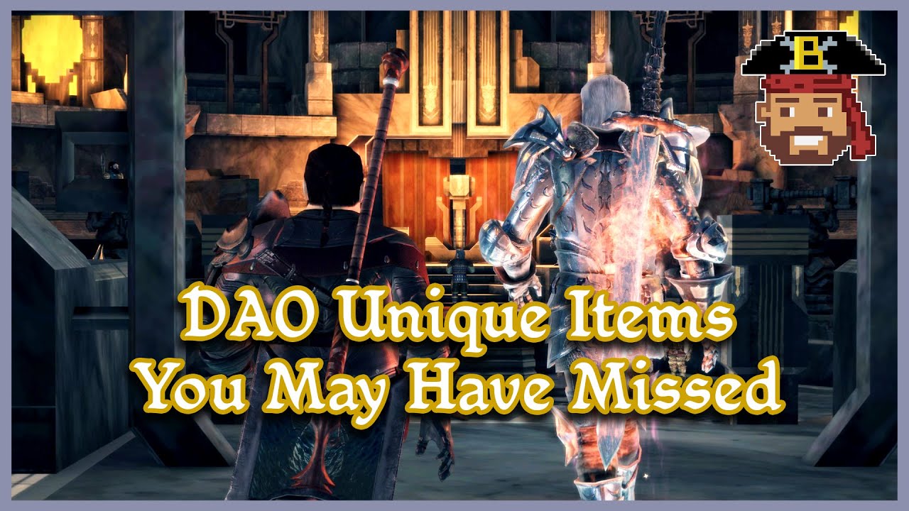Unique Items in Dragon Age: Origins You May Have Missed