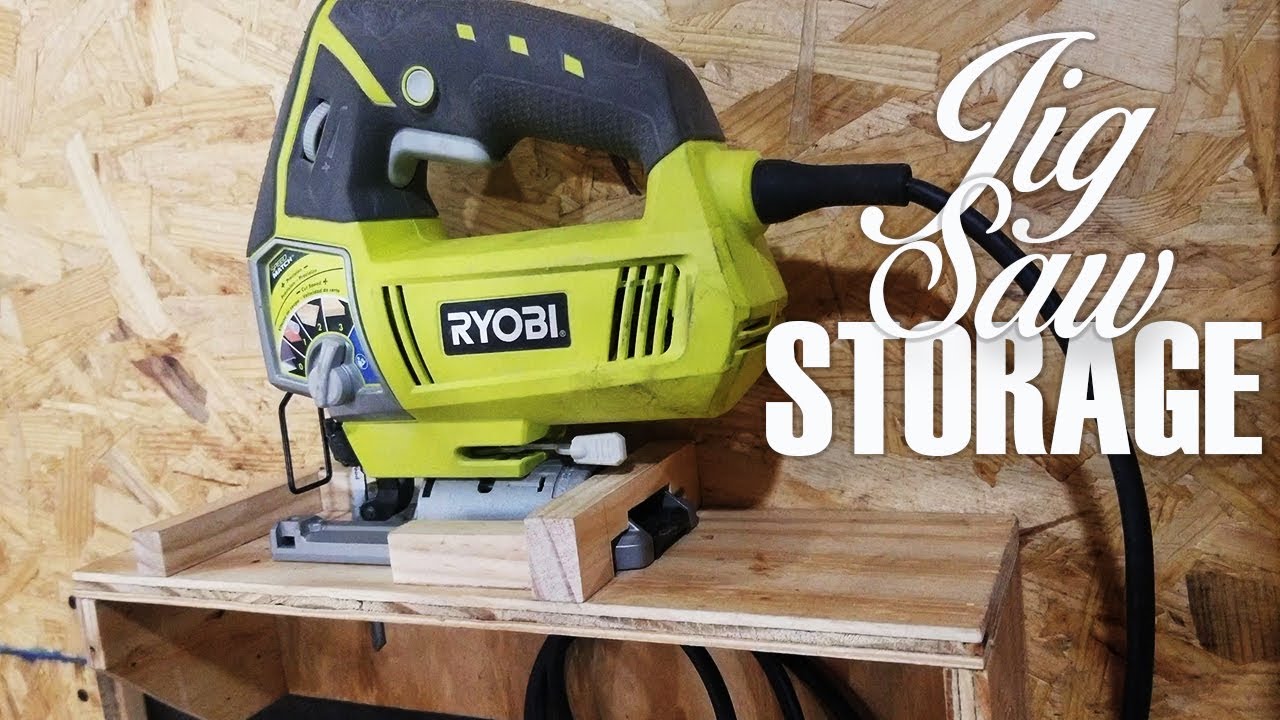 Jig Saw Wall Mount Storage - Tool Storage Part 2