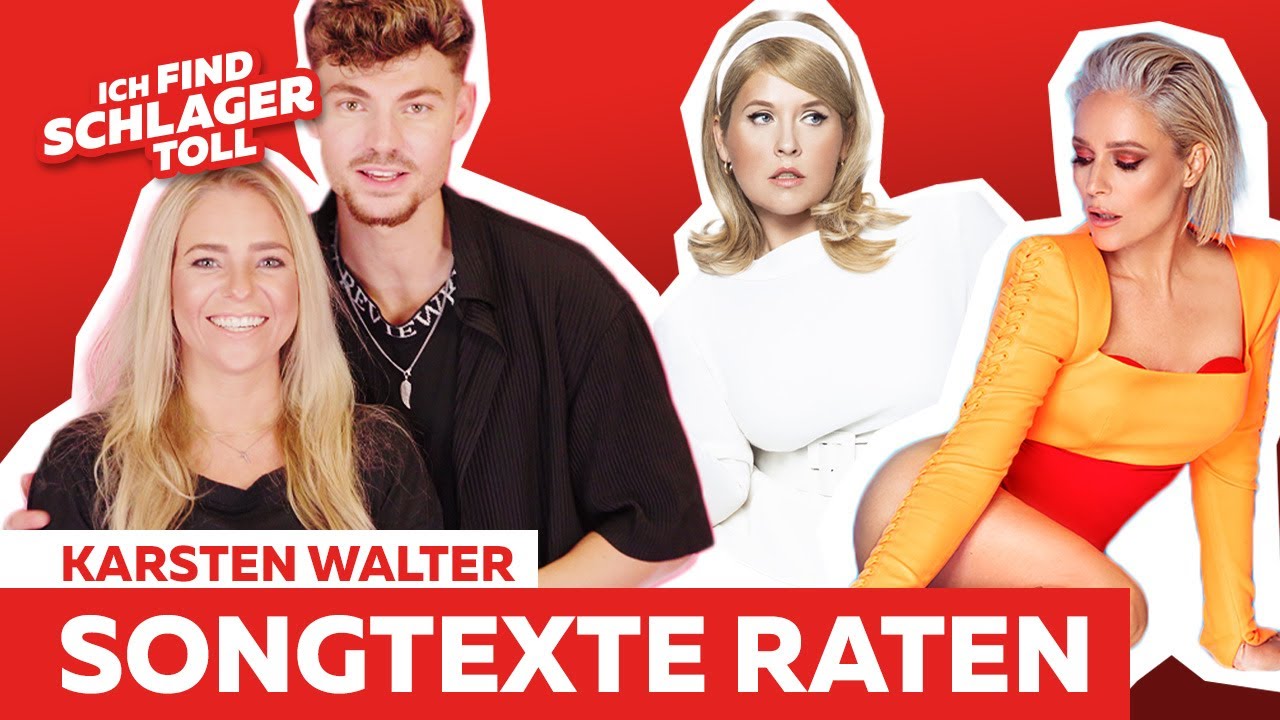 Erkennt seine Freundin Marina Marx nicht (Ena & Karsten Walter Live Special) | Songtexte raten