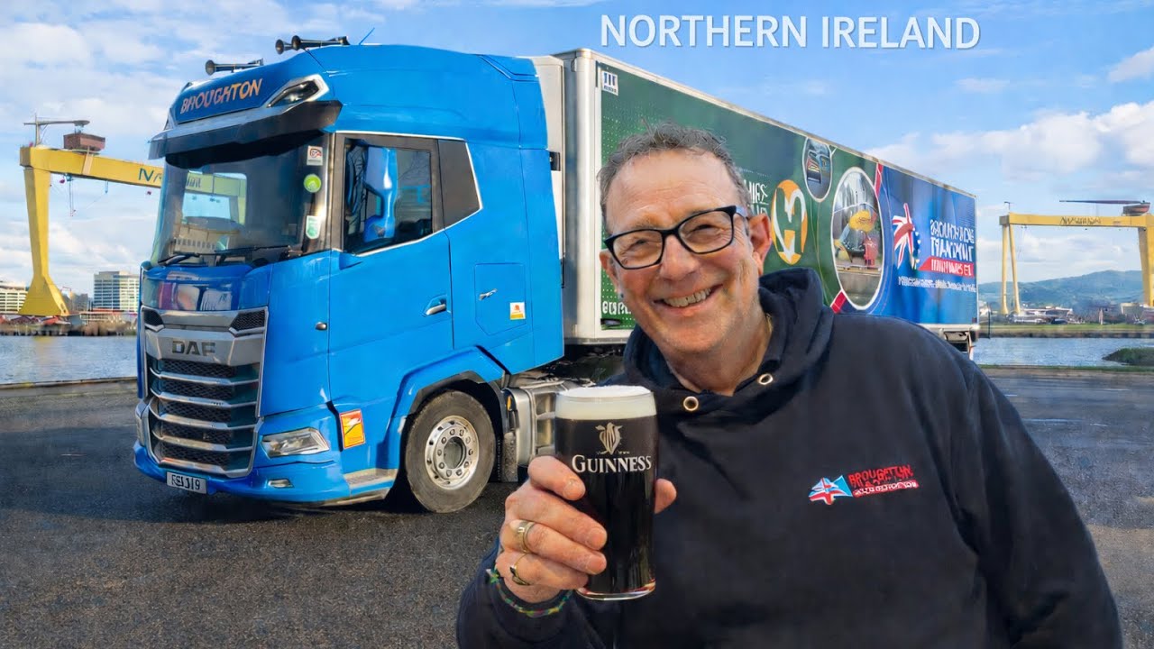 Quick trip into Dublin upto Newry and then Dungannon, out through Belfast.. 👍