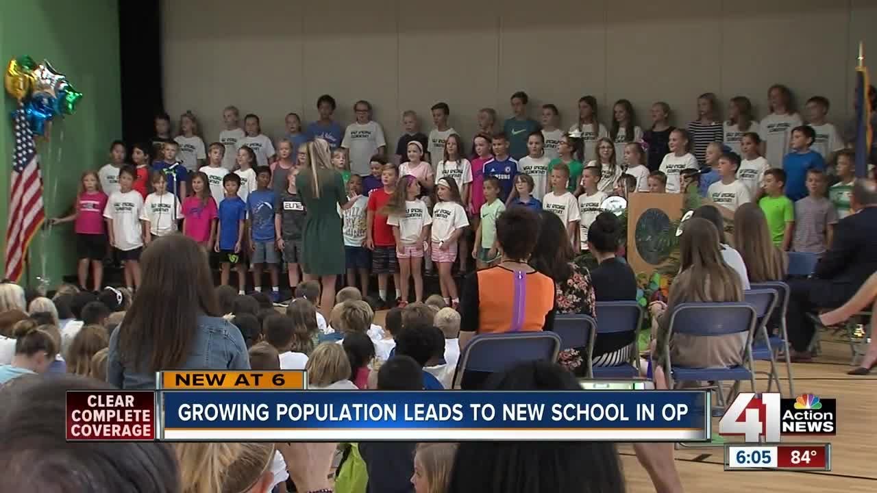 Growing population leads to new school in Overland Park