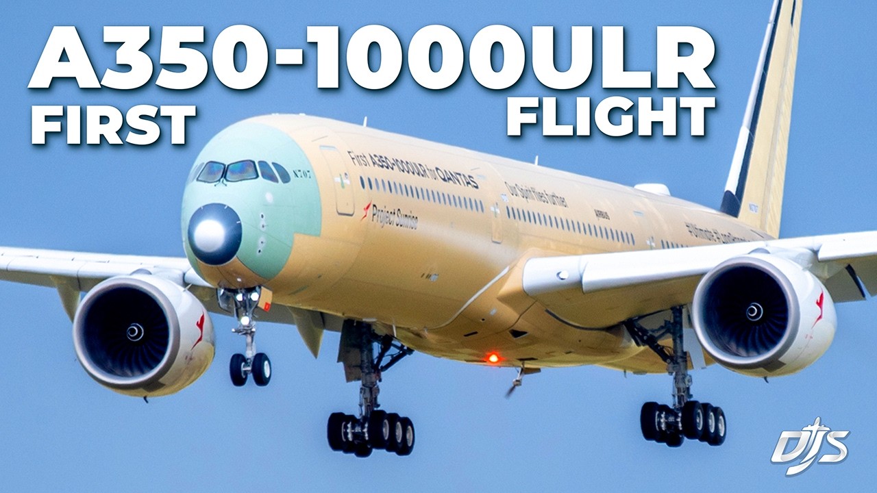Pierwszy lot Airbusa A350-1000ULR
