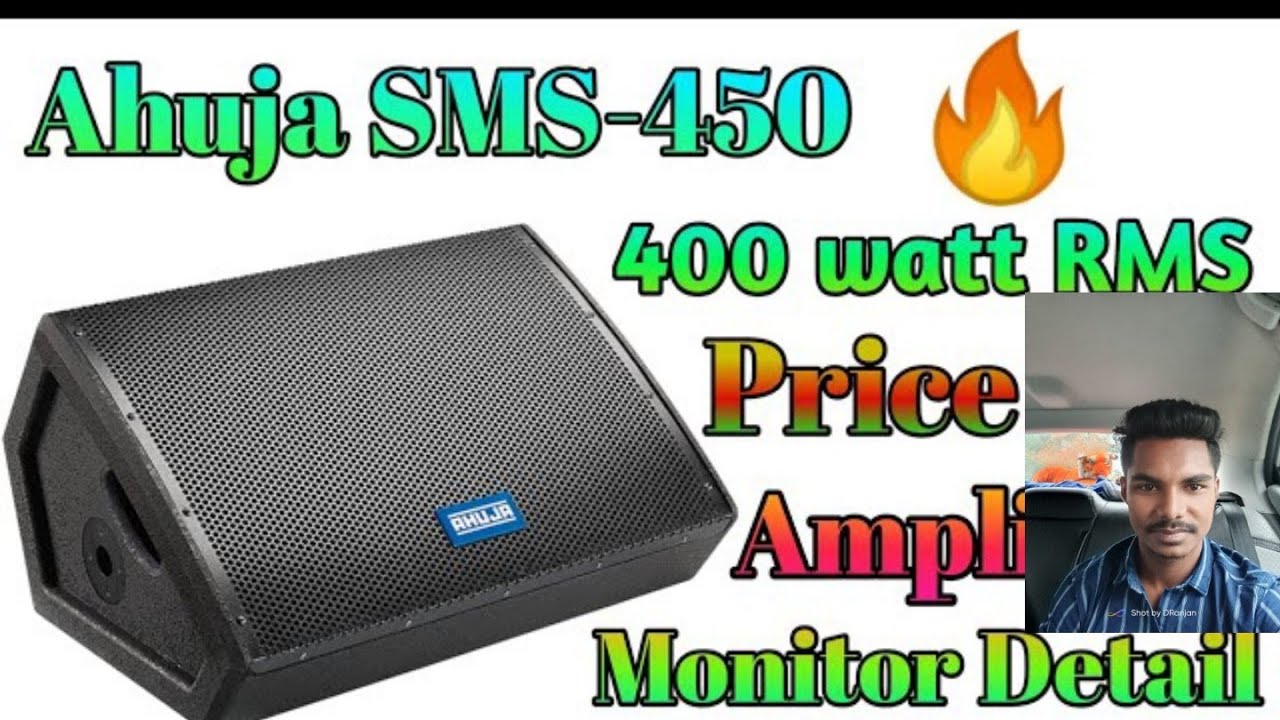 My New Monitor Ahuja Sms450 Monitor Unboxing And Review Sound Testing #parthasoundtech