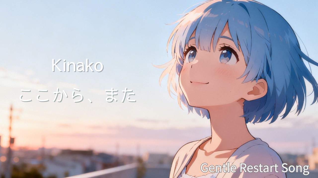 【J-POP / 再出発】ここから、また – kinako | Gentle Restart Song
