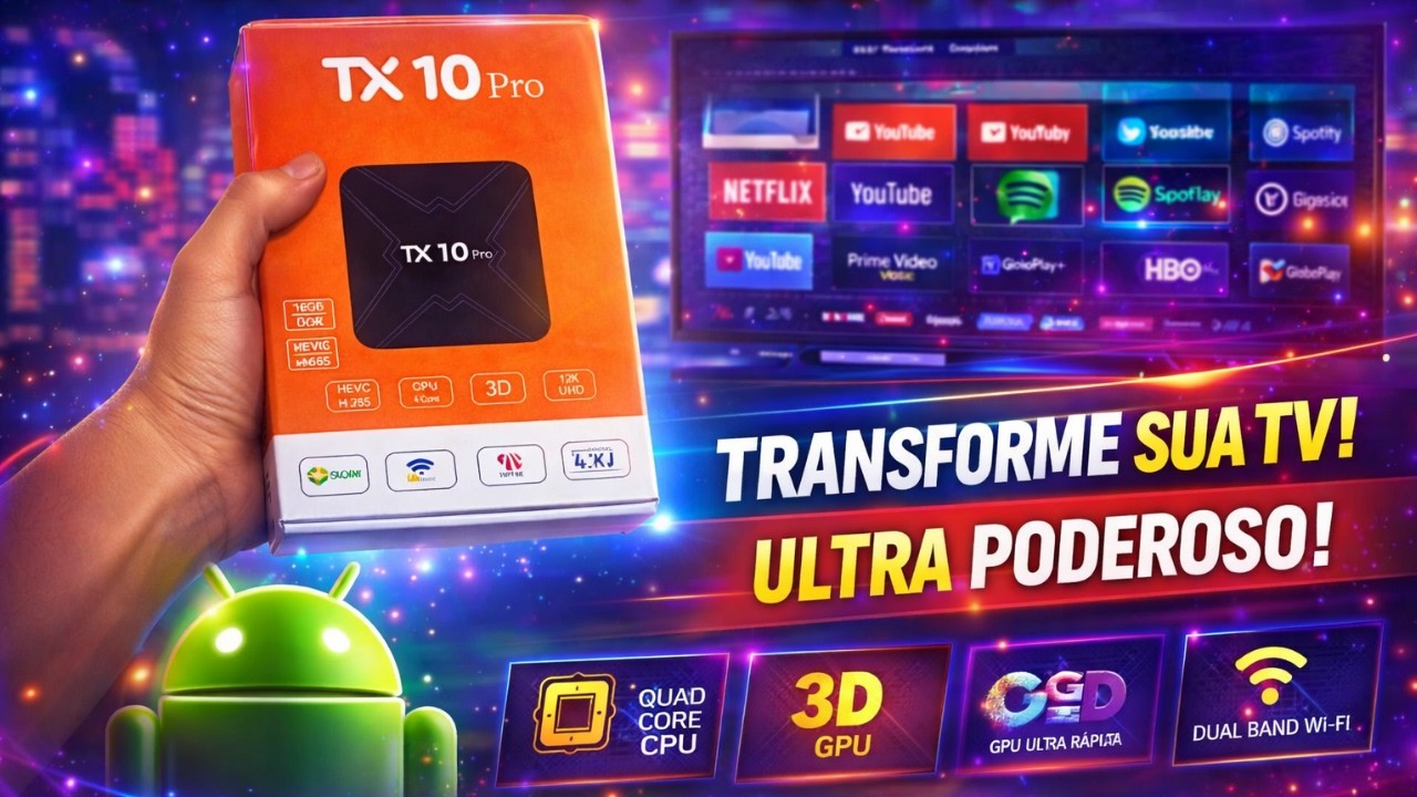 UNBOXING DO TANIX TX10 PRO