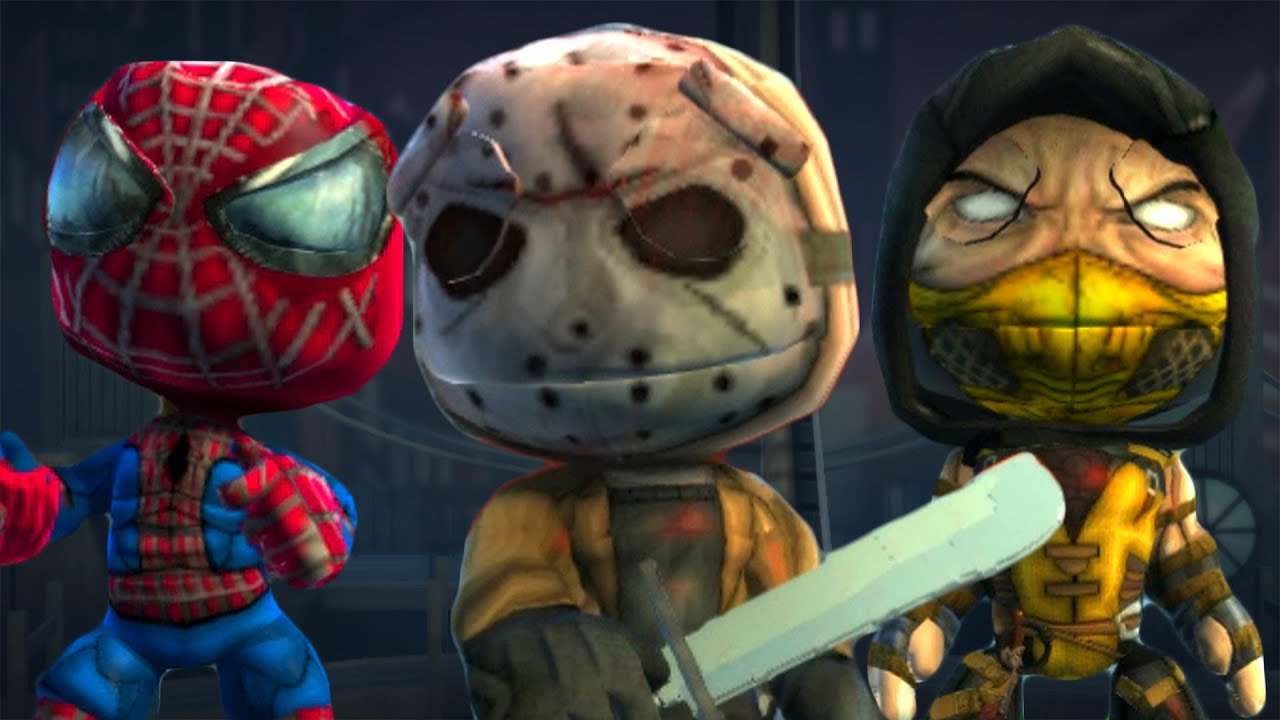 Epic LBP3 Costumes - Episode 6 - Jason Voorhees , Spider-Man and More | EpicLBPTime