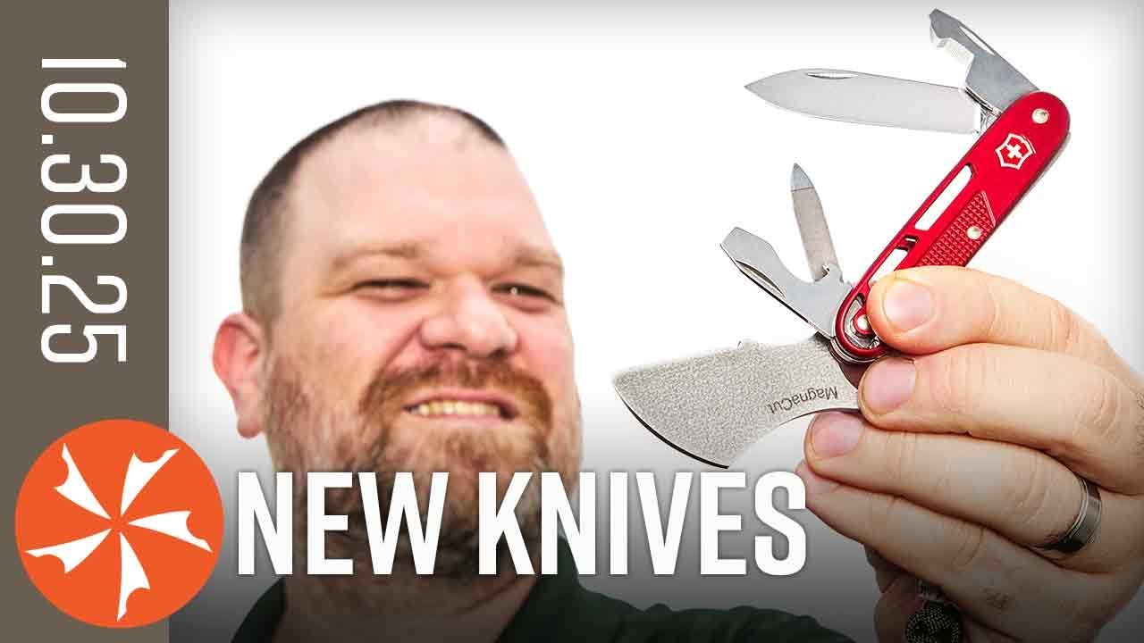 Сюрприз от швейцарской армии — новые ножи 30 октября 2025 г. в KnifeCenter