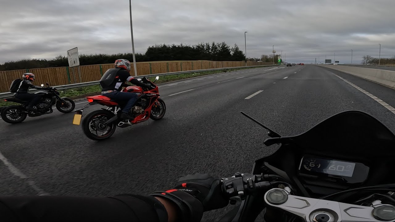 RIDING MY CBR650R TO THE LONDON EXCEL MCN MOTORCYCLE SHOW