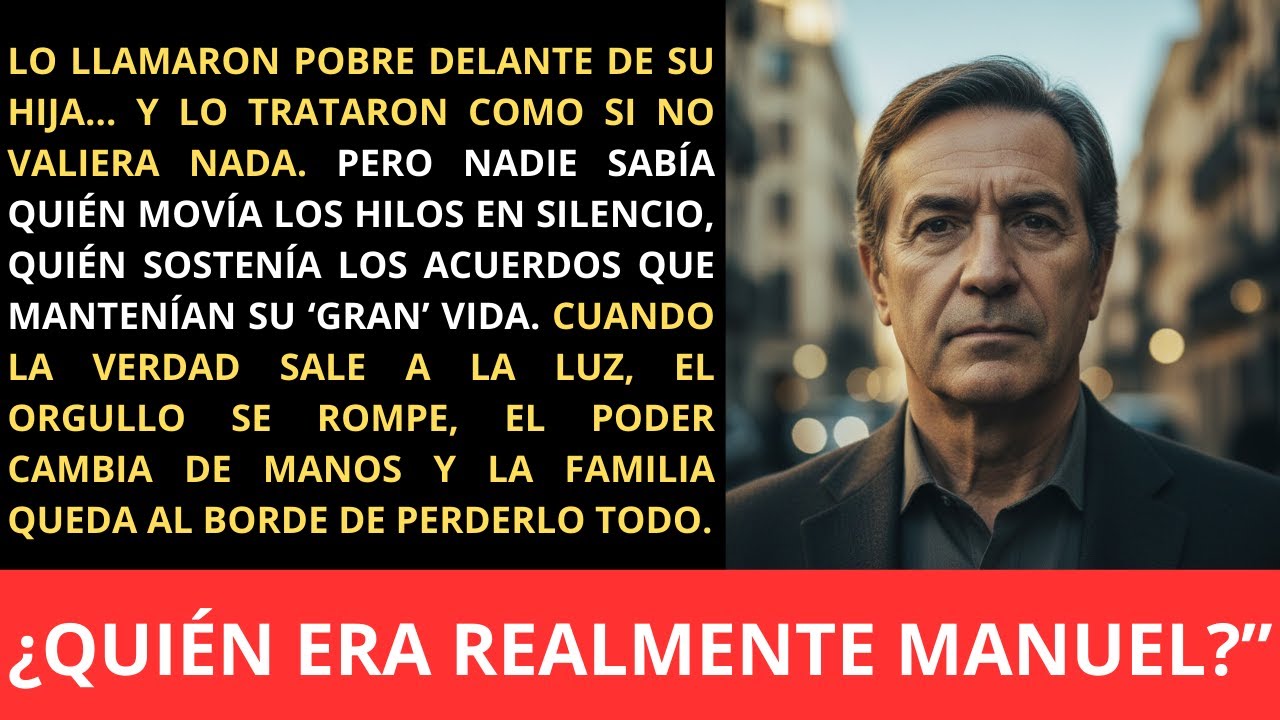 Me llamaron pobre… y no sabían que yo pagaba sus sueldos | Drama familiar en España