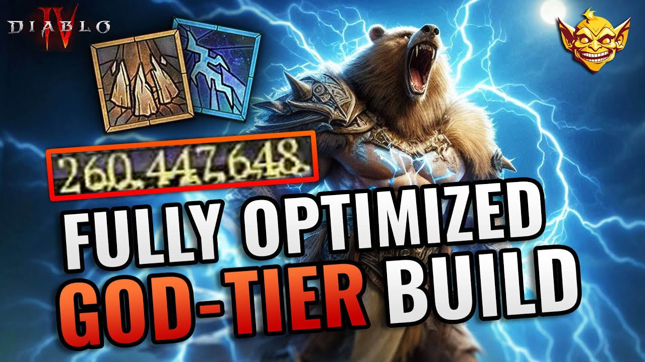 Diablo 4 - New HUNDRED BILLION DPS Druid Build - DOOMSTORM Season 5 Guide