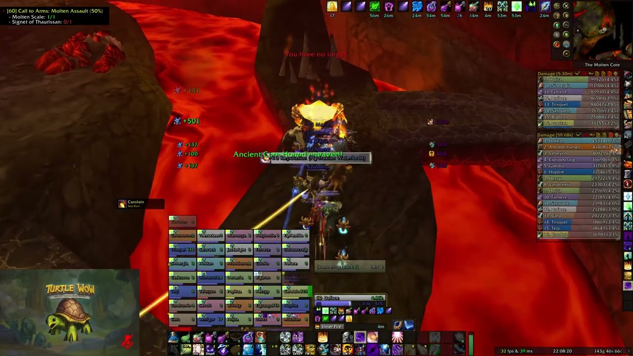 Molten Core | Shadow Priest | Turtle WoW