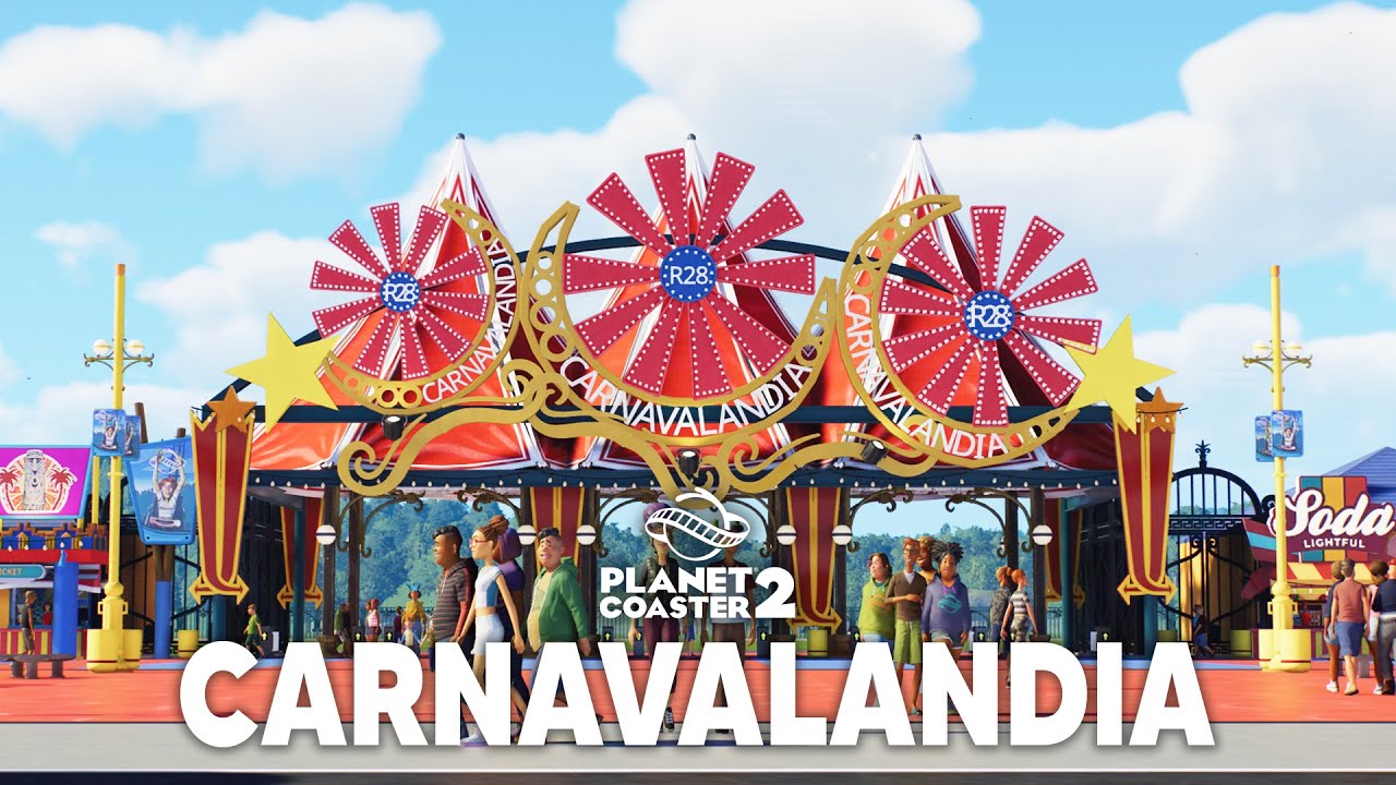 WAHANA BERMAIN BARU DIMULAI "CARNAVALANDIA" EPS.1 🤩 - PLANET COASTER 2 INDONESIA