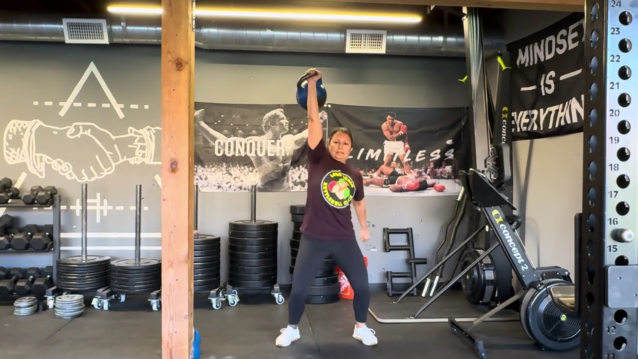 LUVA BELLS Lisa Huntoon 1 Arm Long Cycle 5mins 12kg
