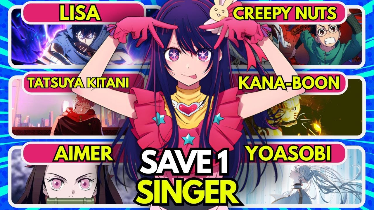 SAVE ONE ANIME OPENING🔥[Singers&Bands Edition] | Which Anime Opening do you prefer?