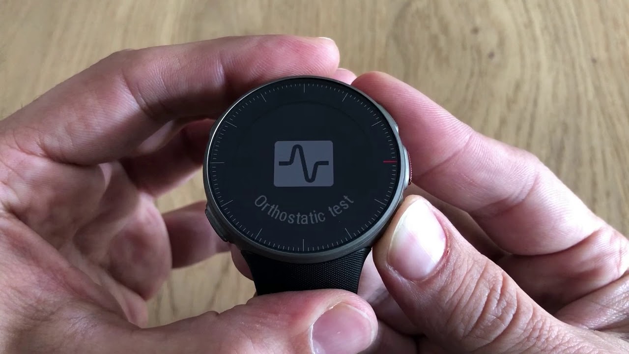 Polar Vantage V Test - Bedienung und verfügbare Datenseiten