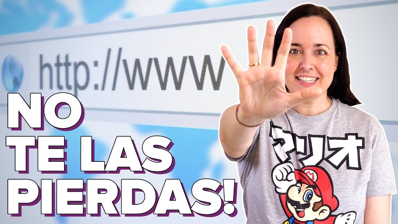 ¡5 WEBS que NO PUEDES PERDERTE! ¡ ChicaGeek