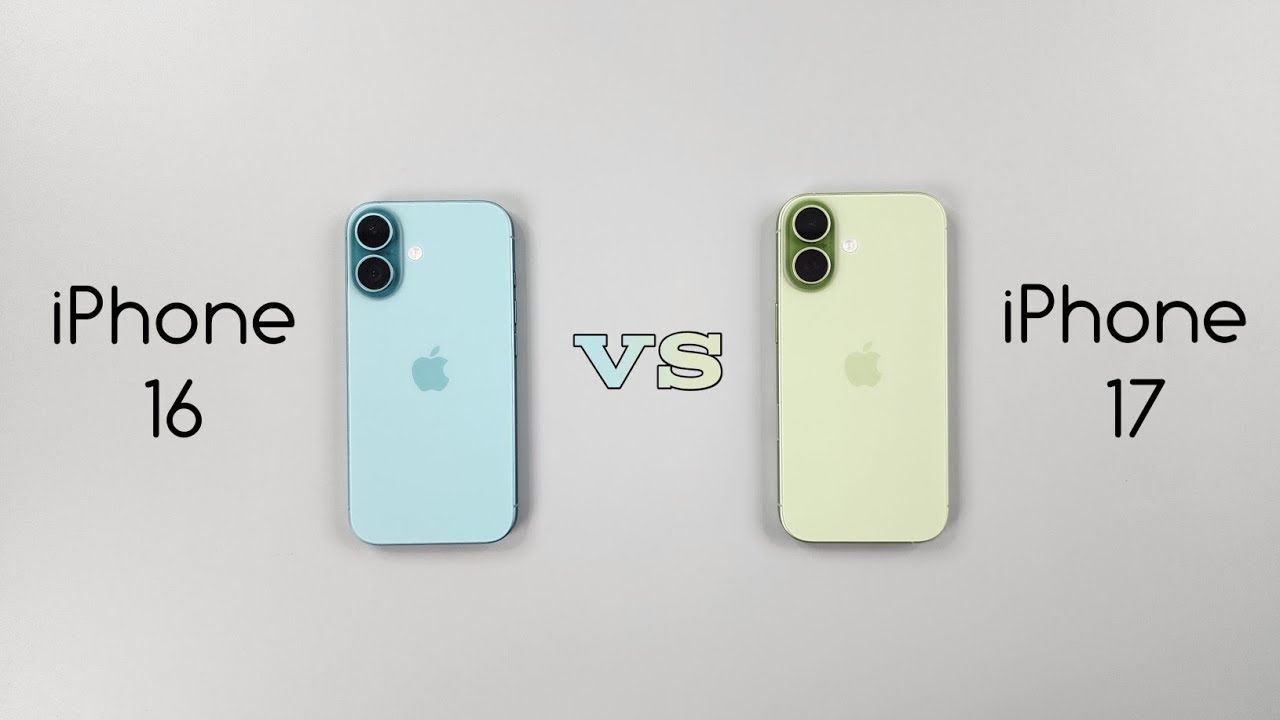 iPhone 17 vs iPhone 16 Speed Test & Camera Comparison 