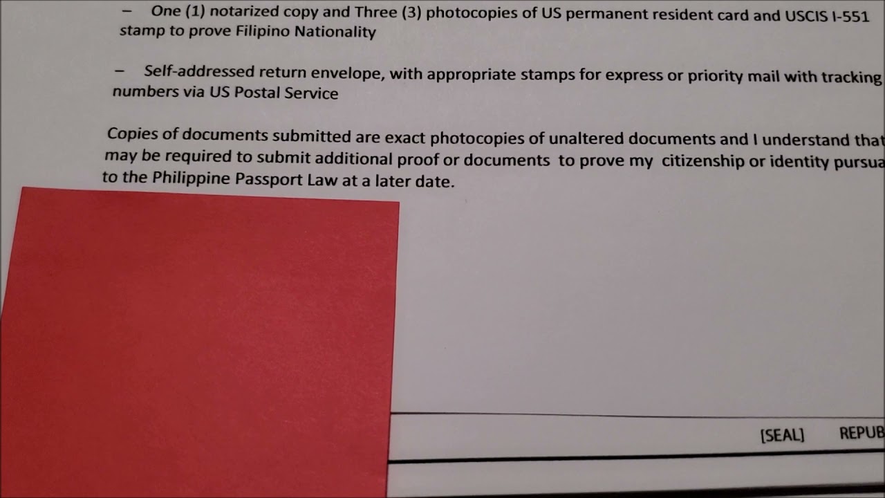 Report of Marriage (How I file my documents)