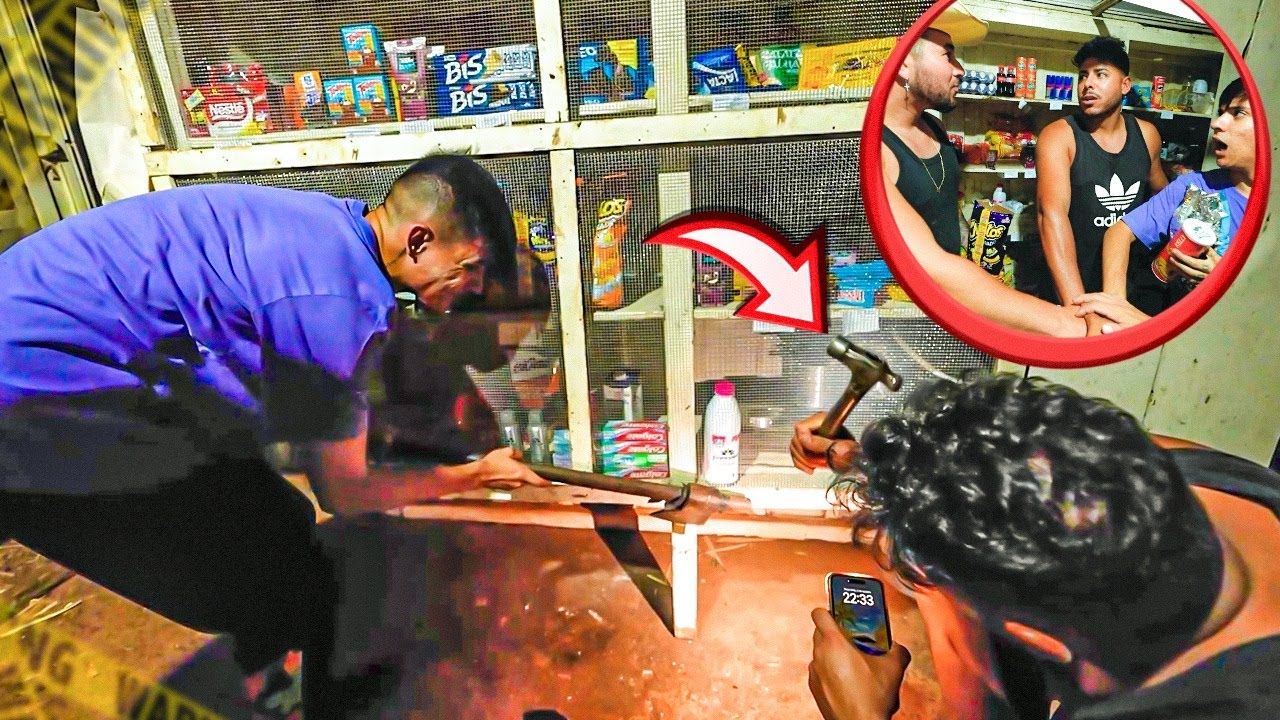 MEUS AMIGOS INVADIRAM MEU MINI MERCADO