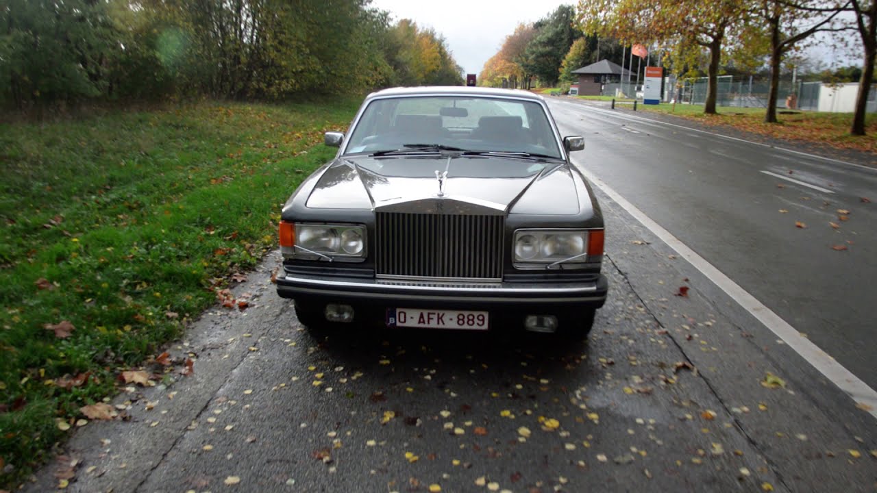 Présentation Rolls-Royce Silver Spur 1981 après sauvetage