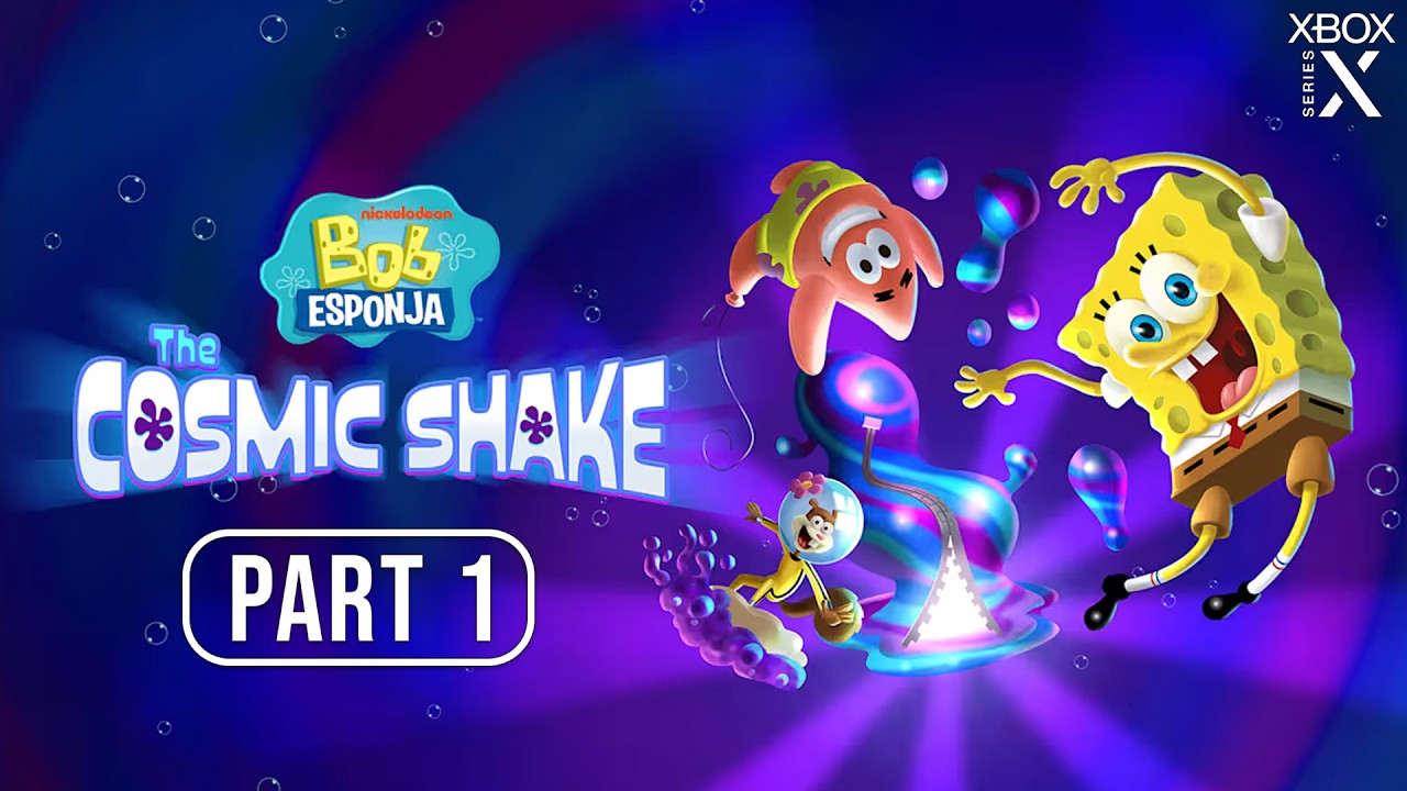 SpongeBob SquarePants: The Cosmic Shake Gameplay Campaign Part 1 [XBOX Series X] - No Commentary