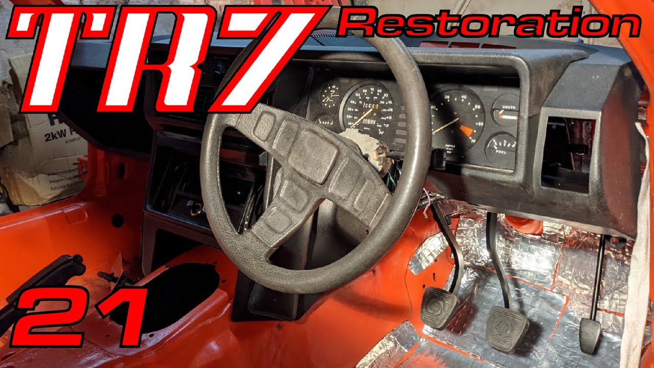Pedals, Steering & Dashboard - Triumph TR7 Restoration Part 21