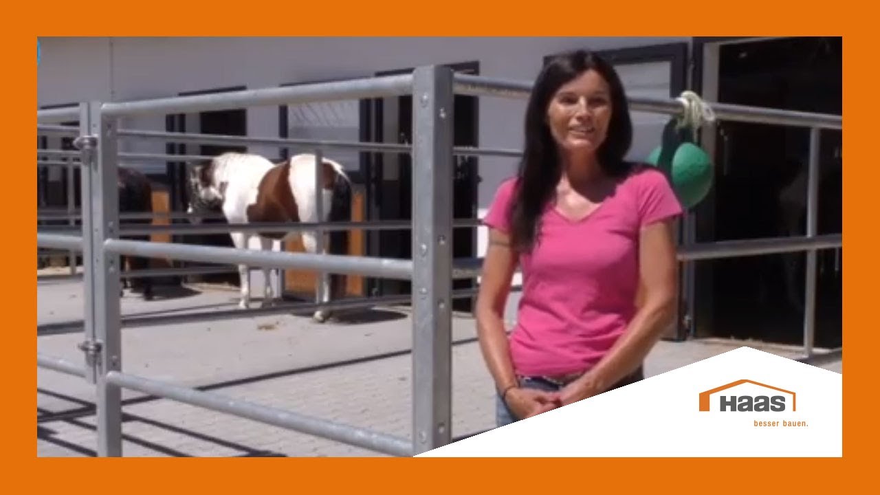 Reitanlage mit Reithalle, Longierhalle und Pferdestall | 🏠 Haas Landwirtschaftsbau