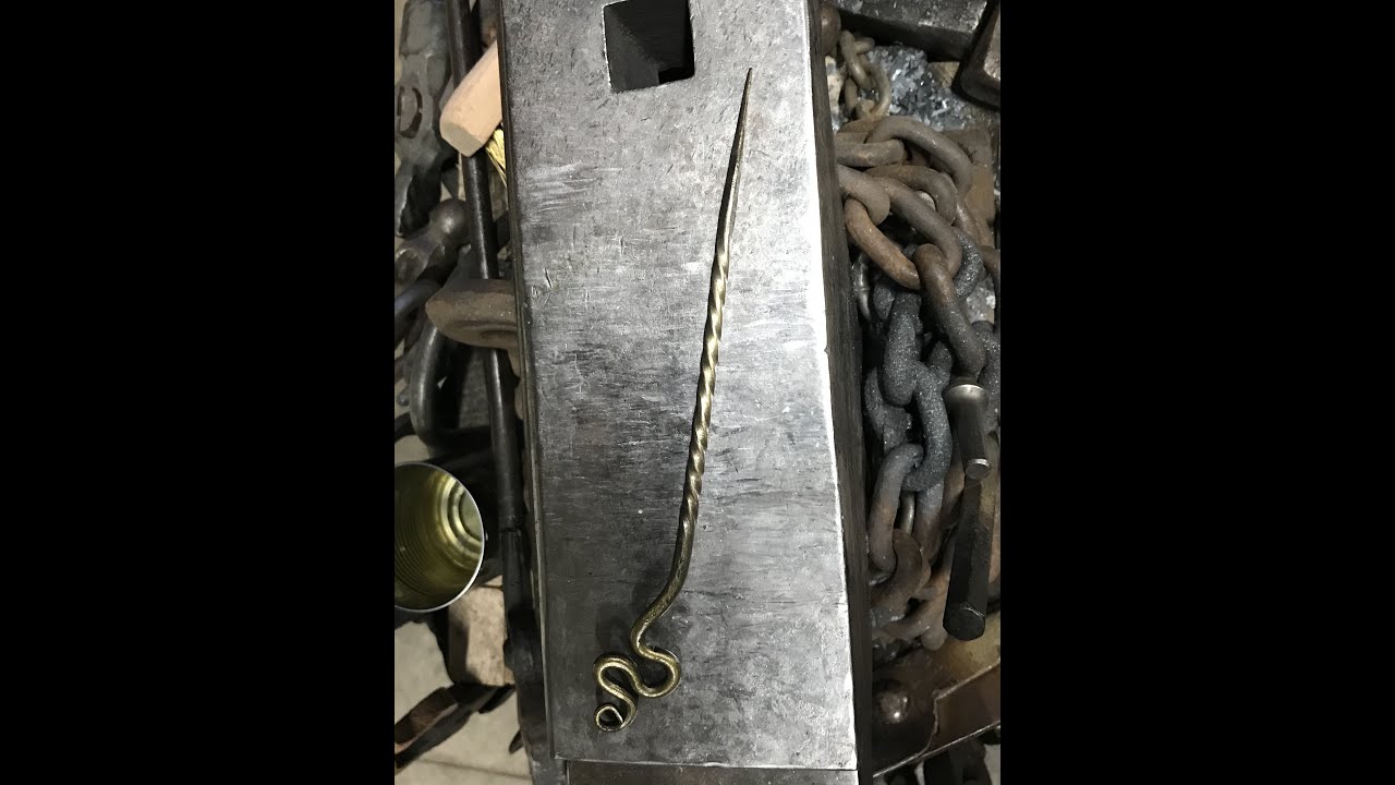 Forged Hair Pin