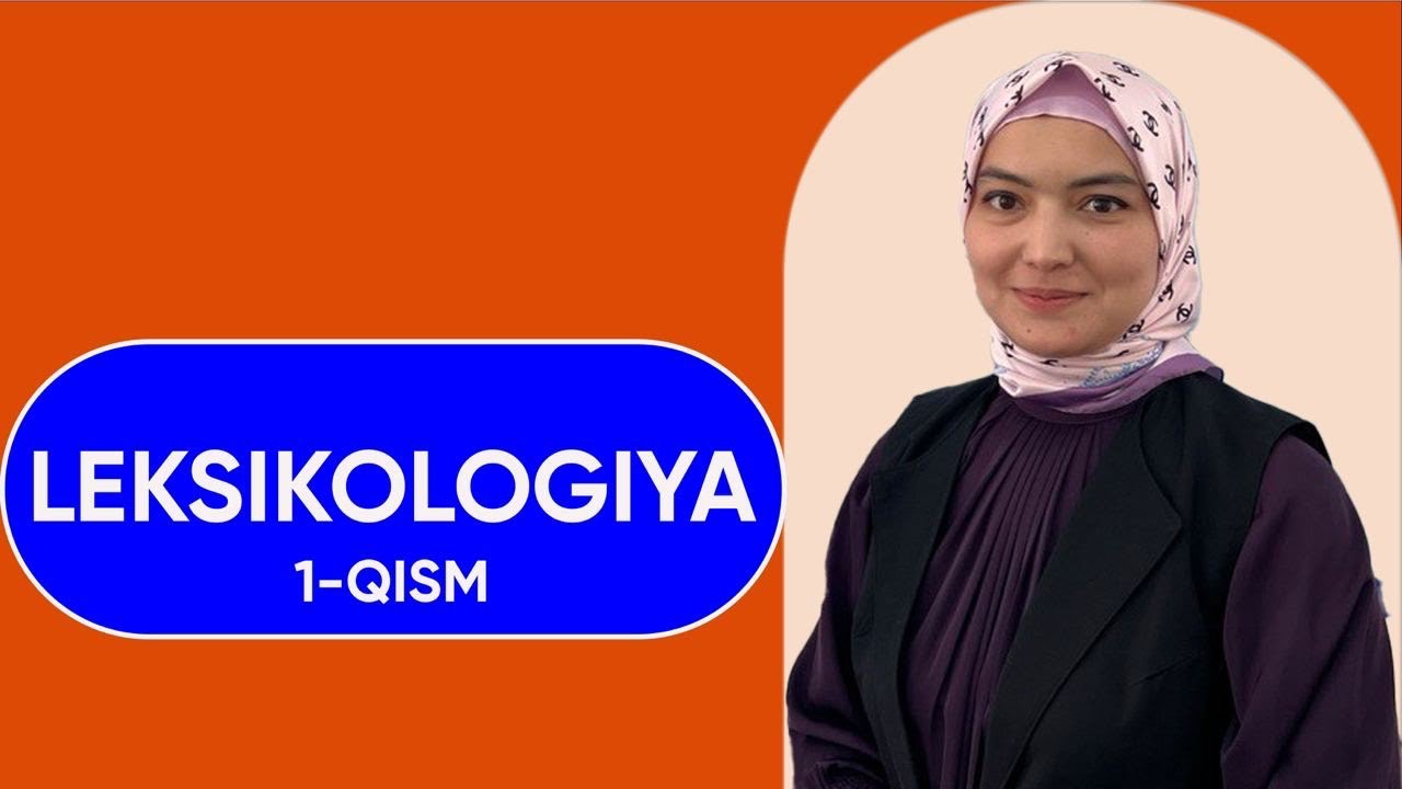 LEKSIKOLOGIYA | Dilafruz Mahkamova | Ramazon tuhfasi