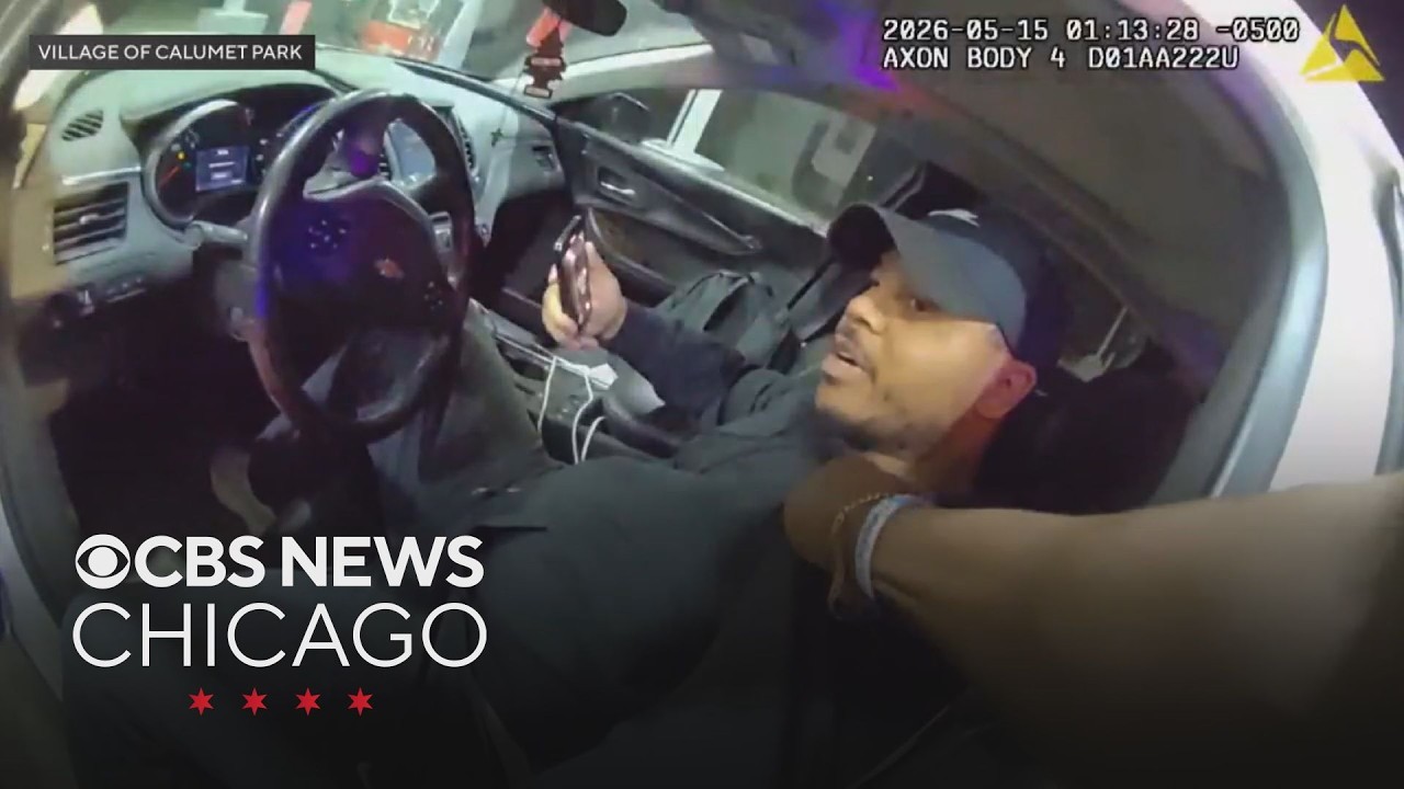 Body camera video shows Robbins mayor's arrest during Calumet Park traffic stop